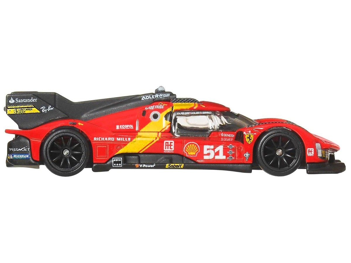FERRARI 499P #51 RED DIECAST MODEL CAR BY HOT WHEELS JBK49 | eBay