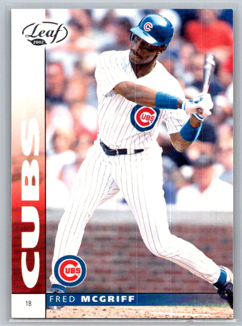 💎2002 Leaf Baseball #105 Fred McGriff - Chicago Cubs💎