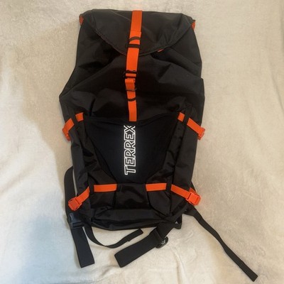 ADIDAS TERREX RAIN READY HIKING BACKPACK BLACK / IMPACT ORANGE