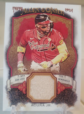 Ronald Acuna Jr. [Relic A] #AGR-RA Prices | 2024 Topps Allen