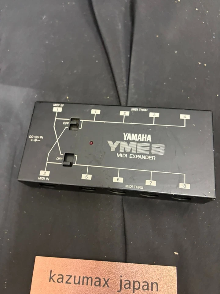 [Getestet] Yamaha YME-8 MIDI Expander Interface Midi Thru Box Made in Japan - Bild 4 von 4