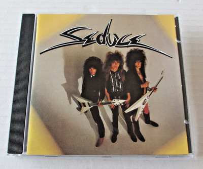 SEDUCE- SELF-TITLED DEBUT CD 2002 SWEDEN 80s HAIR METAL GLAM POISON RARE!