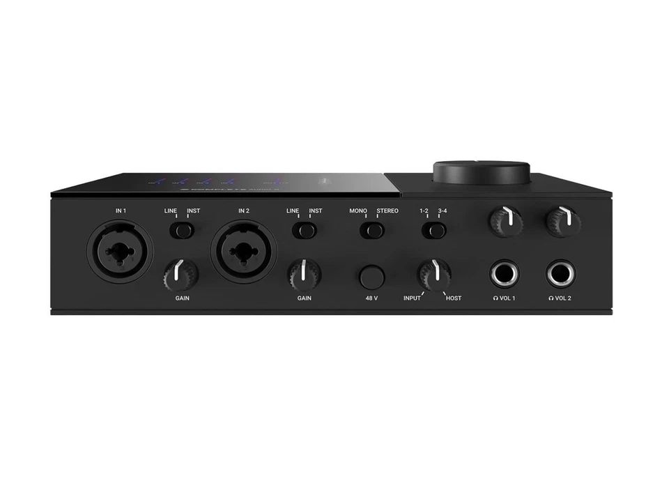 NATIVE INSTRUMENTS KOMPLETE AUDIO 6 MK2 6 in 6 out Black New Fast Shipping - Image 4 of 4