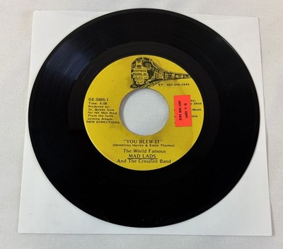 promo 45 ~ MAD LADS You Blew It/Trying To Forget About You