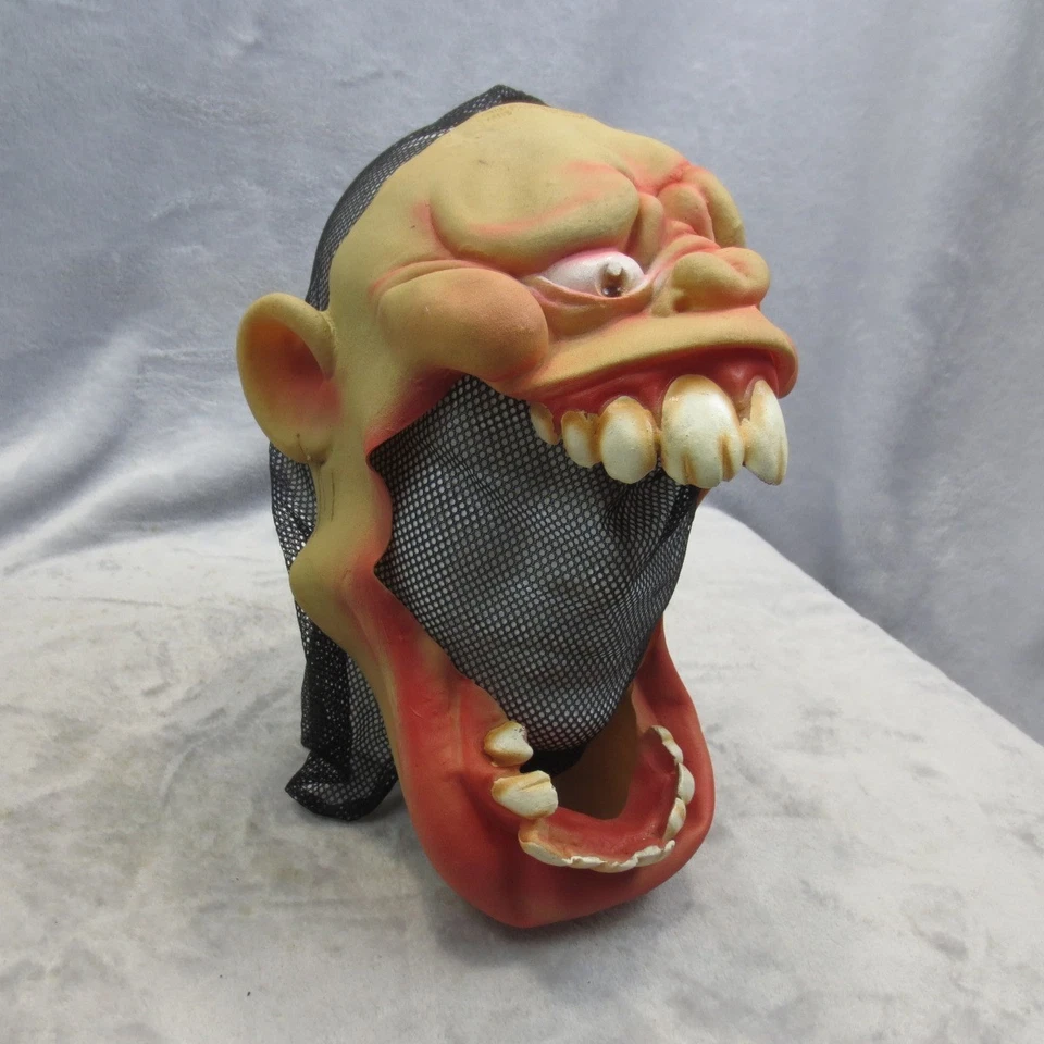 Vintage 1999 Paper Magic Halloween Gaping Open Big Mouth Baby Beast Toothy Goon - Image 2 of 4