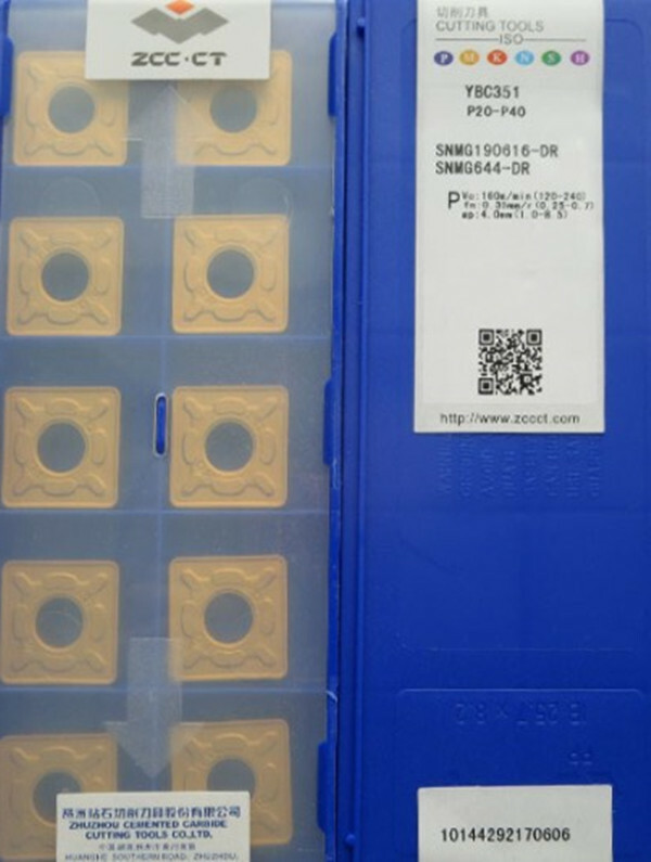 ZCC.CT SNMG190616-DR YBC351 SNMG644-DR YBC351 CARBIDE INSERTS