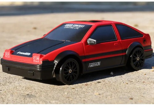 1:24 2.4G High Speed 15 KM/H Drift Rc Auto 4WD Fernbedienung GTR Fahrzeug Auto - Bild 18 von 28