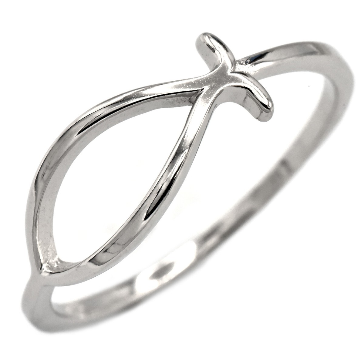 Sterling Silver Ichthys 3 Band Ring Sterling Silver Ichthys 3 Band Ring