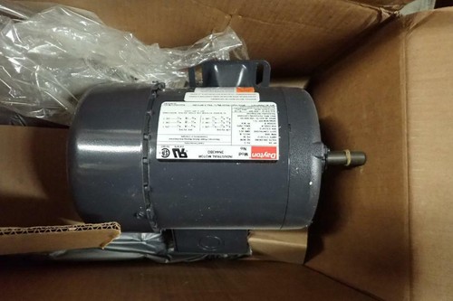 Dayton 3/4 HP 3N443BD AC motor 3450rpm Frame 56 208-230/460V P56AD77A11 - Picture 3 of 6