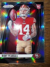 2024 Panini Prizm Ricky Pearsall Silver Variation 