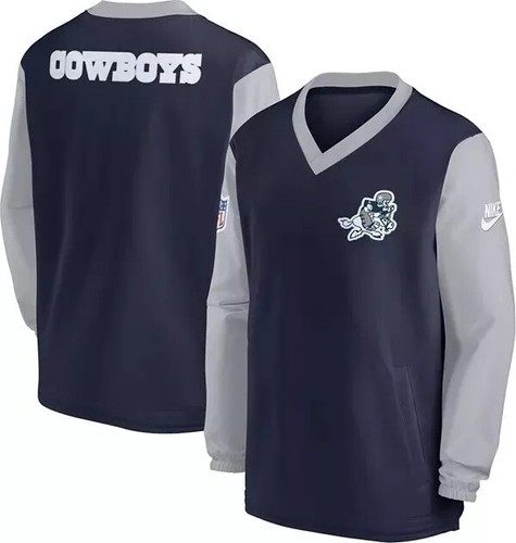 New DALLAS COWBOYS NFL FOOTBALL MEN'S small Nike Sideline Retro jacket $110