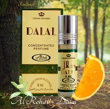 ORIGINAL DALAL AL-Rehab Imported Non alcohol, long lasting Fragrance 6ml