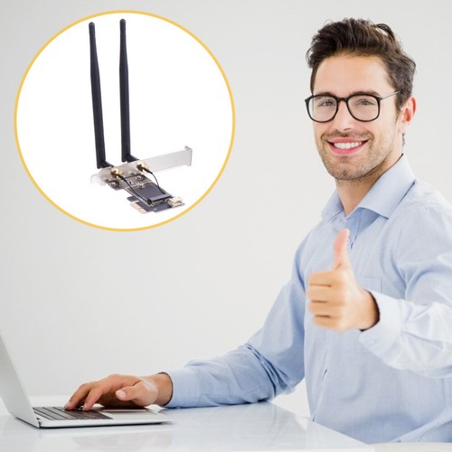 Drahtloser PCIe-Adapter Drahtloser USB-WLAN-Adapter Für PC PC-Adapter - 第 11/12 張圖片