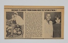 Vintage Michael Jackson Newspaper Clipping
