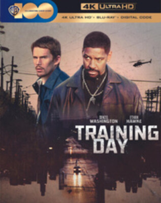 Training Day (Ultra HD, 2001) new sealed w/ Slipcover