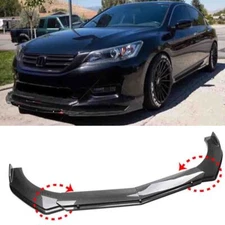 For Honda Accord Coupe Sedan Front Bumper Lip Splitter Spoiler Body Carbon Fiber