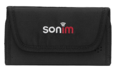 Sonim Horizontal Cell Phone Pouch w/D-Ring, Rugged Nylon Pouch for Sonim XP6 XP7