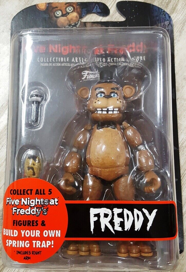 Funko 5 Articulated Action Figure: Five Nights at Freddy's (FNAF) - Freddy  Fazbear - Collectible - Gift Idea - Official Merchandise - for Boys