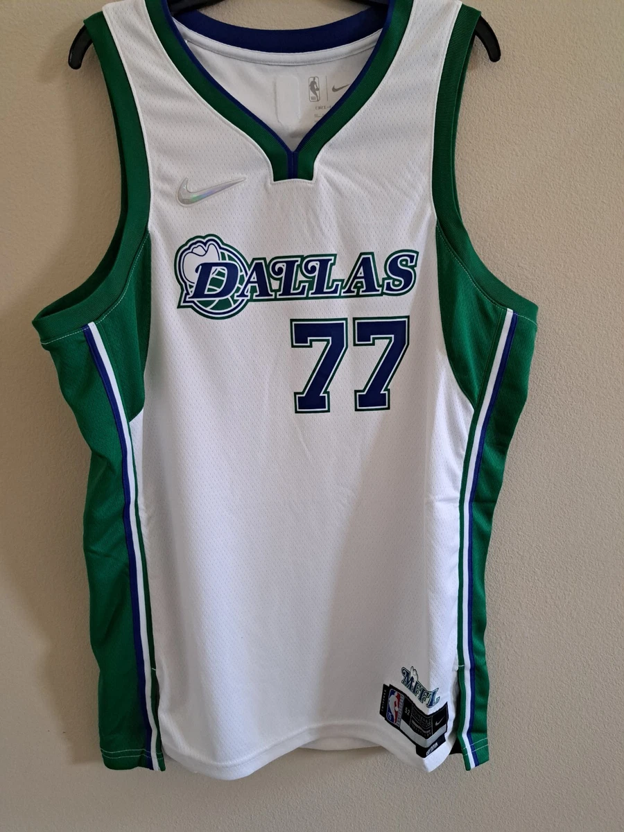 Luka Doncic 2021 City Edition Swingman Basketball Jersey, Dallas