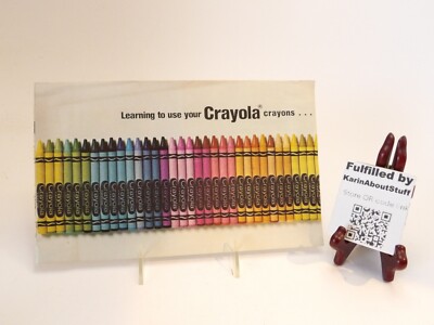 Binney & Smith 1976 Learning To Use Your Crayola Crayons ... Techniques Brochure