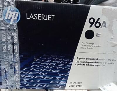 Original HP C4096A Schwarz Tonerkartusche 96A Laserjet 2100/2200 geöffnet MwSt inkl