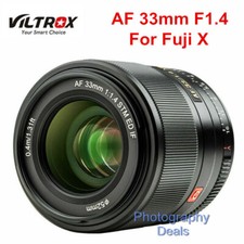 Viltrox 33mm F1.4 Auto Focus XF Mount Lens for Fujifilm FX Fuji X-T3 T4 Camera