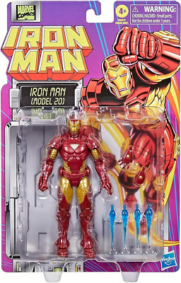 Marvel Legends Series, Iron Man 20, 15cm, Sammelfigur, F9027, NEU/OVP