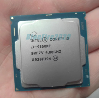 9Th Gen Intel Core I3-9350KF LGA1151 CUP Processor SRF7V 4.00GHZ Quad Core 91W