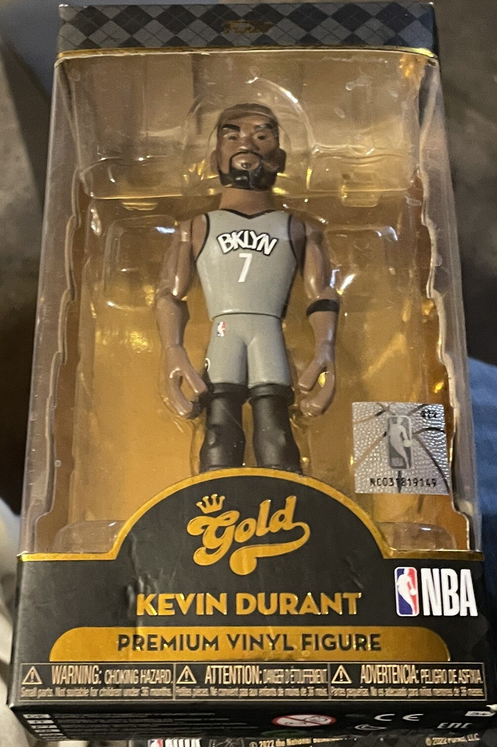 Brooklyn Nets Kevin Durant & Kyrie Irving  Series 3 Lot Of 2 NIB Funko Gold NBA