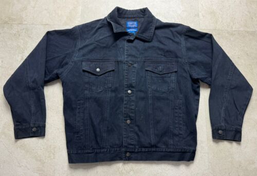 PENDLETON Authentic 1990's Vintage Native Denim Jacket Size XL from Japan - Picture 2 of 13