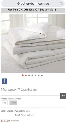 Pottery Barn Duvet Inners Gumtree Australia Joondalup Area