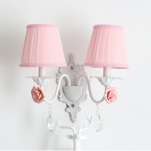 pink bedroom lamp