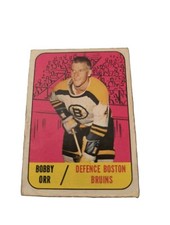 1967-68 TOPPS BOBBY ORR NHL HOCKEY CARD BOSTON BRUINS HHOF LEGEND TEAM CANADA 