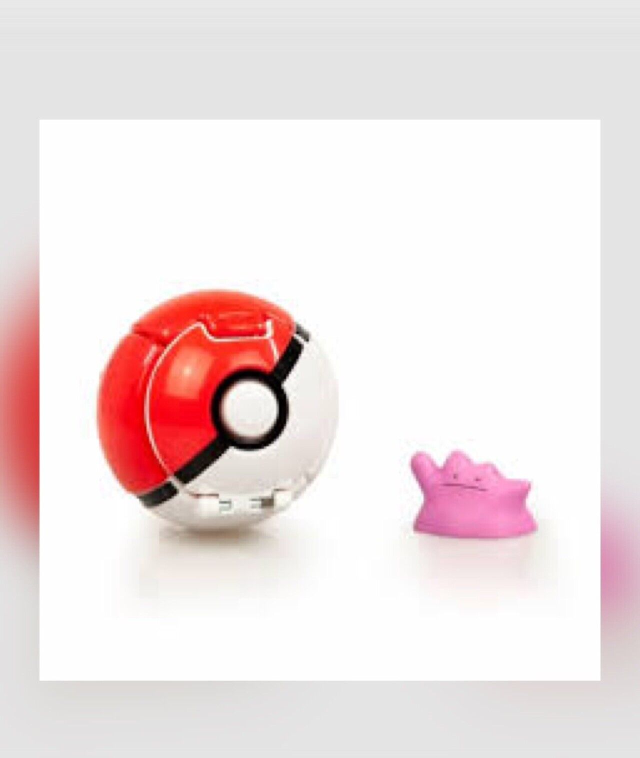 POKEMON Throw 'N' Pop Ditto Figure and Poke Ball NEW Sealed