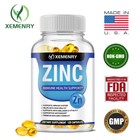 Zinc Capsules 50mg - Advanced Immune System Support, Skin Health, Enhance Energy