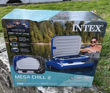 NEW Intex Mega Chill 2 48" x 38" Inflatable Floating Cooler RIVER RAFT PARTY