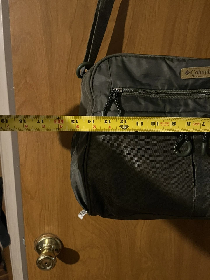 Bolsa de mensajero/pañales Columbia Expedition Ridge verde ¡¡Excelente!!! Foto 3 de 4