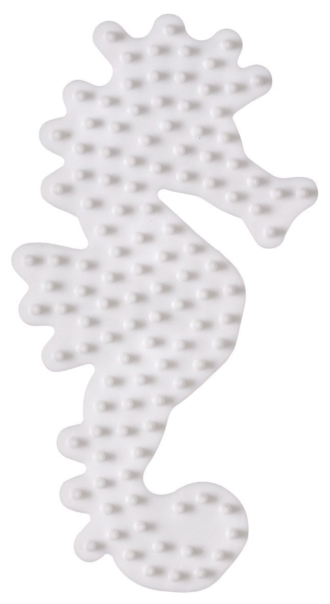 Hama 10.313 Seahorse Pegboard, White