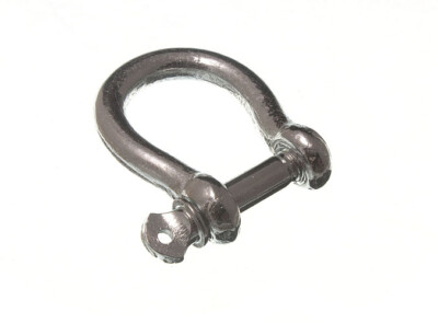 Catenaccio porta lucchetto trasversale bianco cm 16 Catenaccio porta lucchetto trasversale bianco cm 16