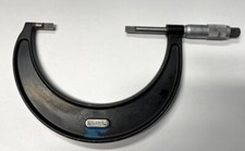 Starrett 486P-4 Blade Micrometer, 3-4" Range, .001" Graduation