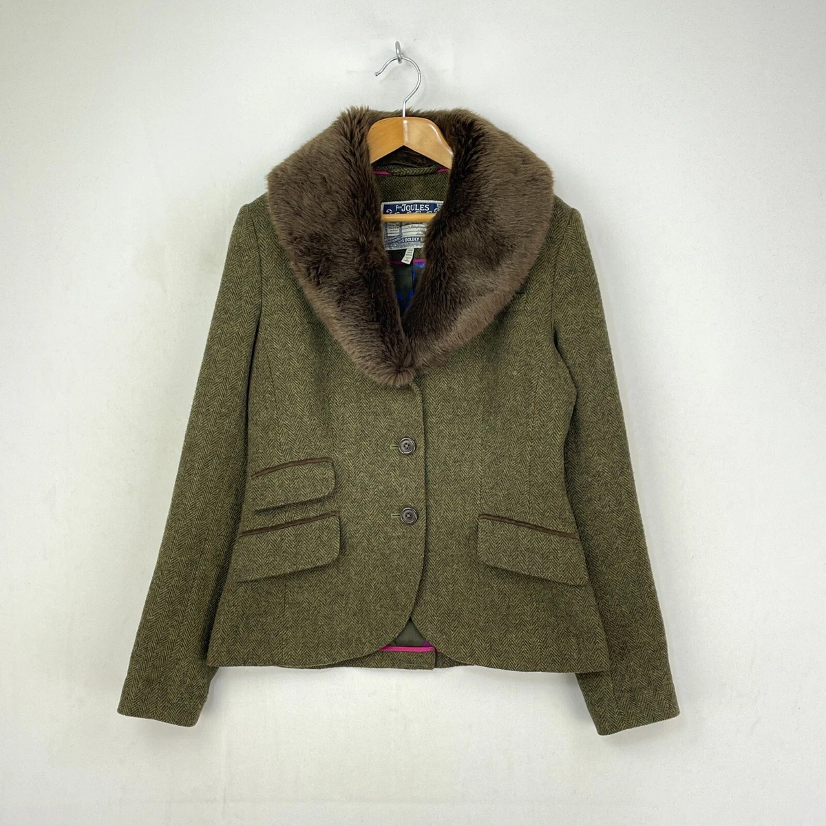 Fur blazer best sale jacket