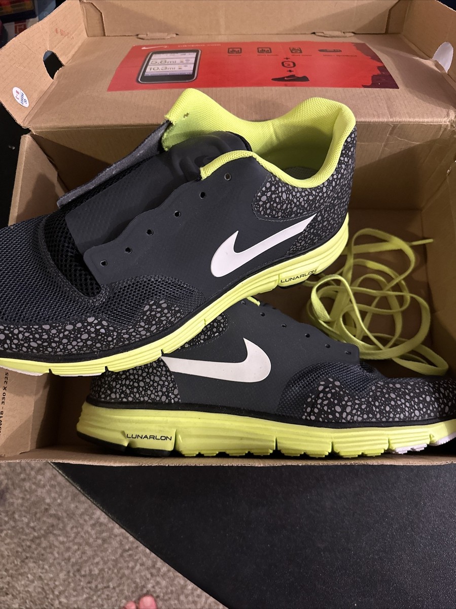 Nike Lunar Safari Fuse Men\'s Gray Running Shoes 525059-370 US Size 12 s-l400.jpg main image 3