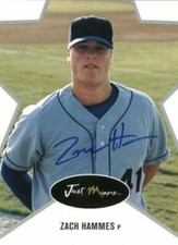 2003 Zach Hammes Rookie Auto RC Mint Certified low #/d Autograph