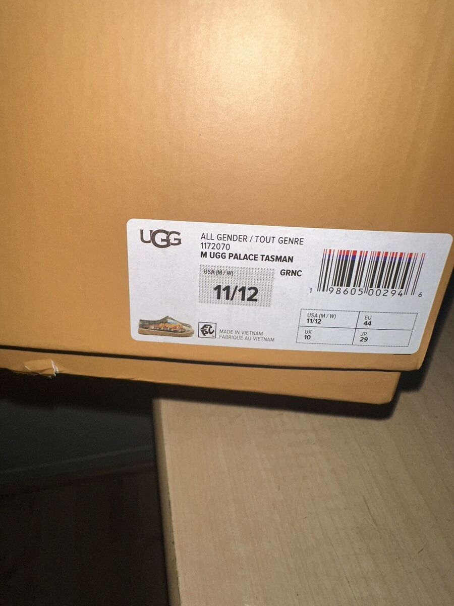SIZE 11 US UGG Tasman Slipper Palace Burnt Olive Camo Tiger SIZE 11 US UGG Tasman Slipper Palace Burnt Olive Camo Tiger