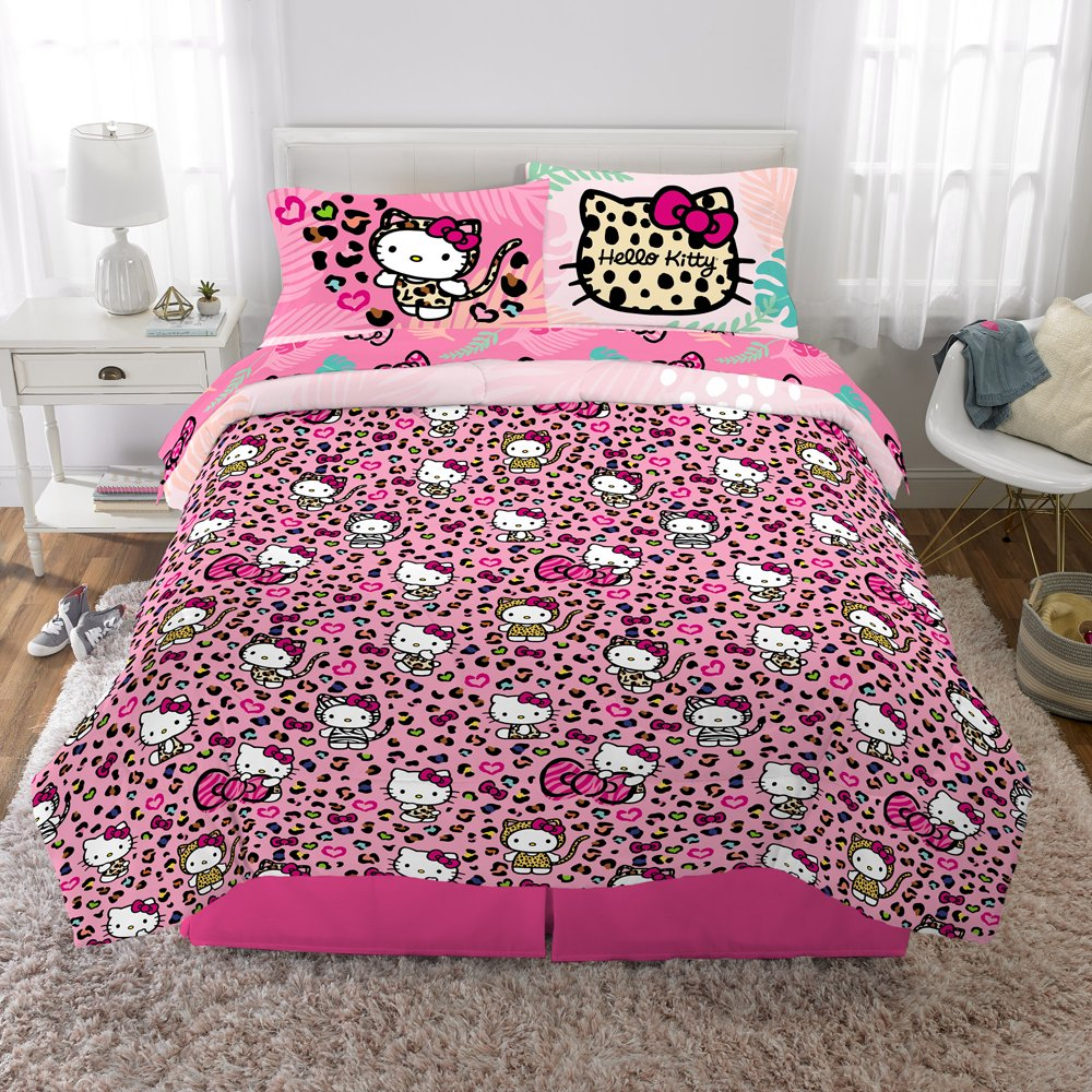 Hello Kitty Bedding Kids Comforter Sets At Walmart Hello Kitty Bed