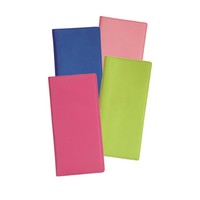 Royce Leather Passport Ticket Holder, Top Grain Nappa Leather, Carnation Pink on sale Royce Leather Passport Ticket Holder, Top Grain Nappa Leather, Carnation Pink on sale