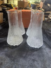 Vtg Iittala Ultima Thule 8.75  T Glass Carafe Pitcher Tapio Wirkkala Finland 60's