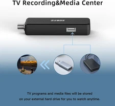 Digital Converter Box TV 1080P ATSC Tv Tuner Hdmi Output 3RCA Cables Hidden Usb