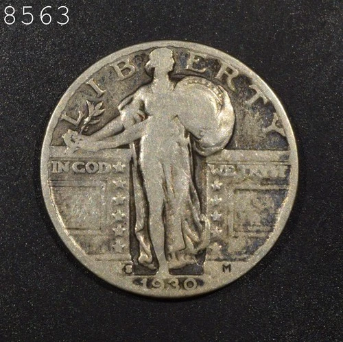 1930-S Standing Liberty Quarter "VG+" *Free S/H After 1st Item*