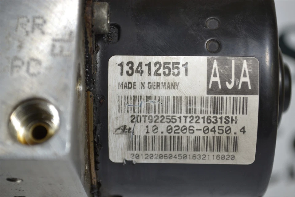 13412551 Chevrolet Cruze 2013-15 ABS antibloqueo bomba freno módulo de control 6G4 620 Foto 3 de 4